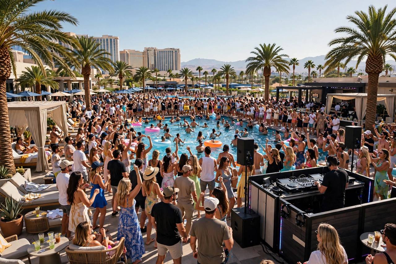 Vegas Pool Party